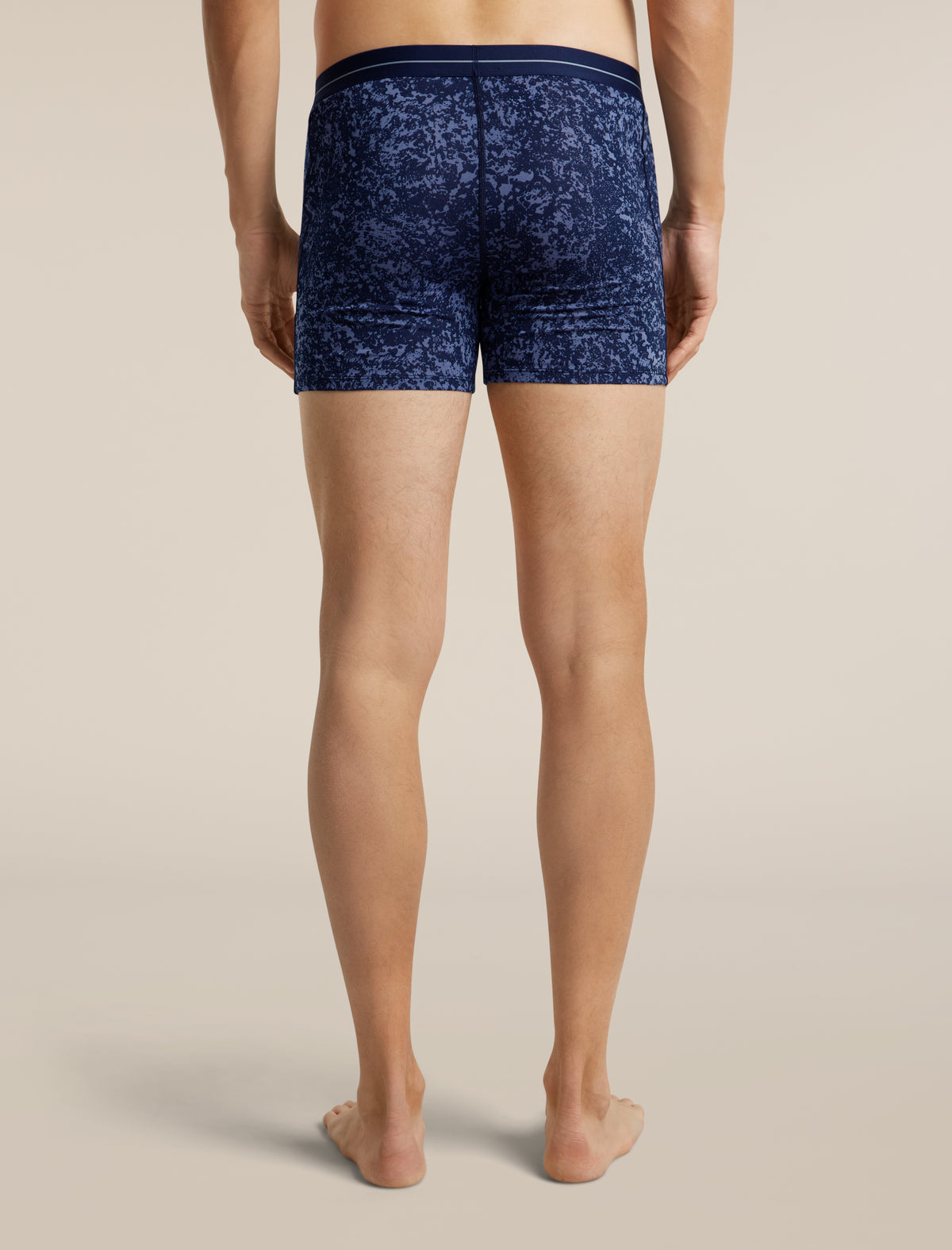 Men's Merino 150 Anatomica Boxers Moss Bloom Midnight Navy - 2