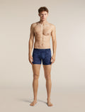 Men's Merino 150 Anatomica Boxers Moss Bloom Midnight Navy - 3