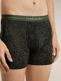 Men's Merino 150 Anatomica Boxers Moss Bloom Dark Loden/Aop - 4
