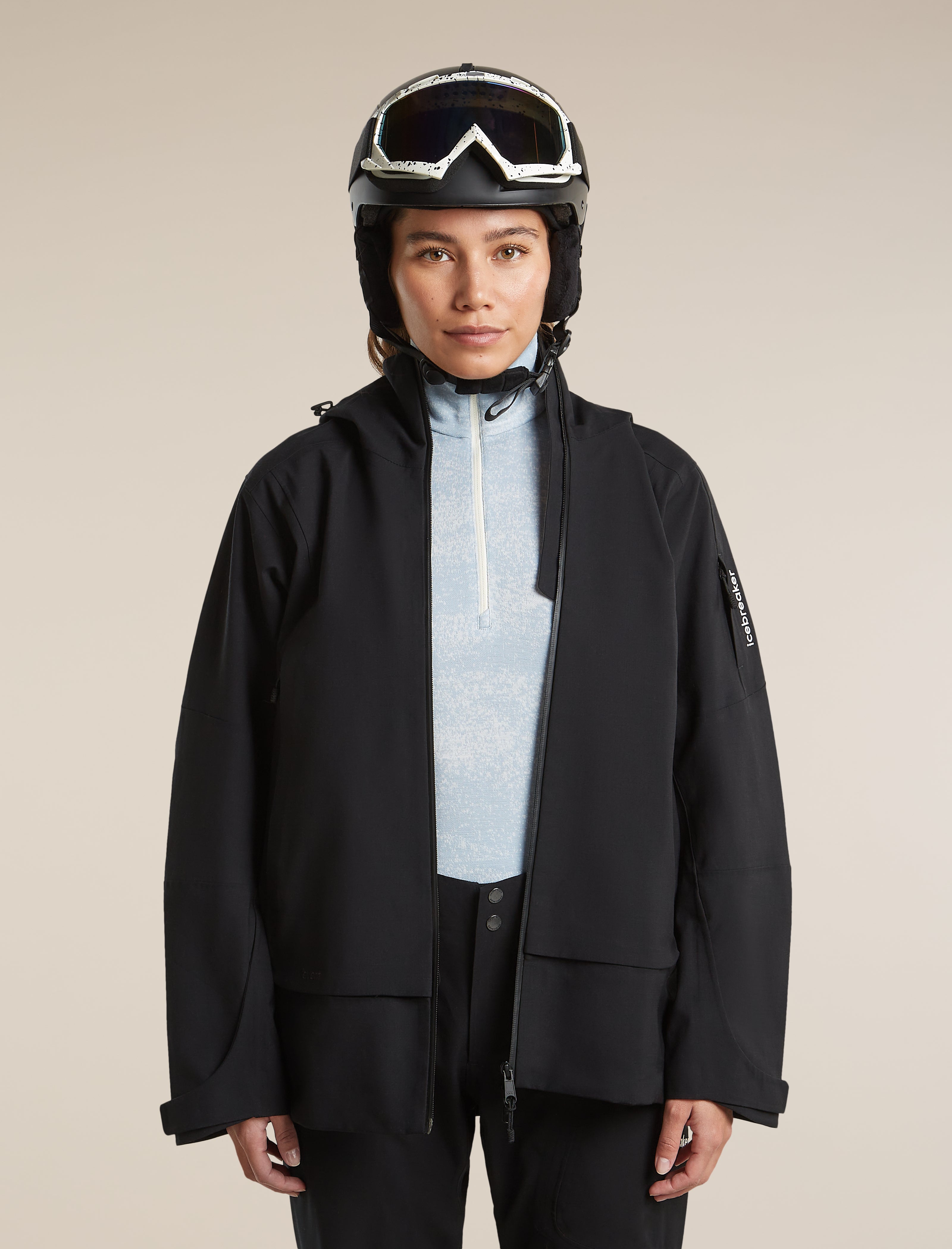 Women's Merino 260 Oasis Vertex Long Sleeve Half Zip Chillwave