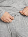 Men's Merino 150 Lodge Pants Metro Heather - 6