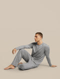 Men's Merino 150 Lodge Pants Metro Heather - 7