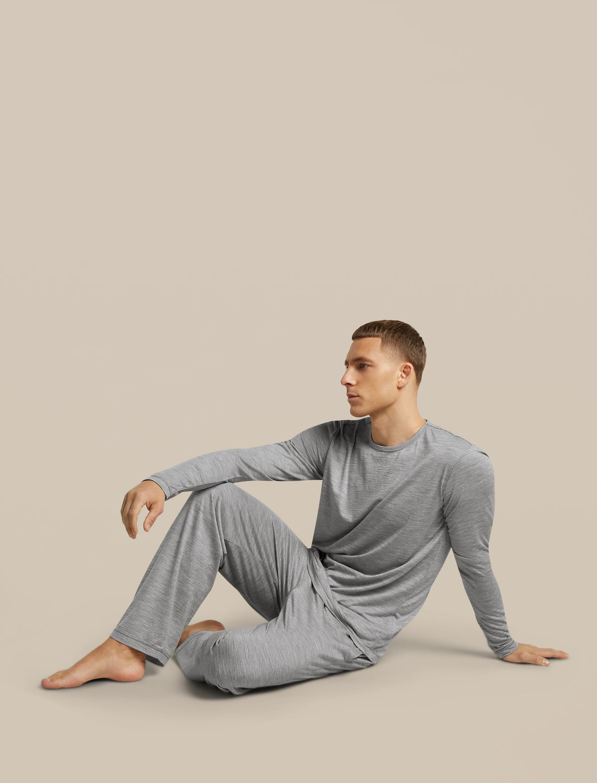 Men's Merino 150 Lodge Pants Metro Heather - 7