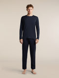 Men's Merino 150 Lodge Pants Midnight Navy - 3