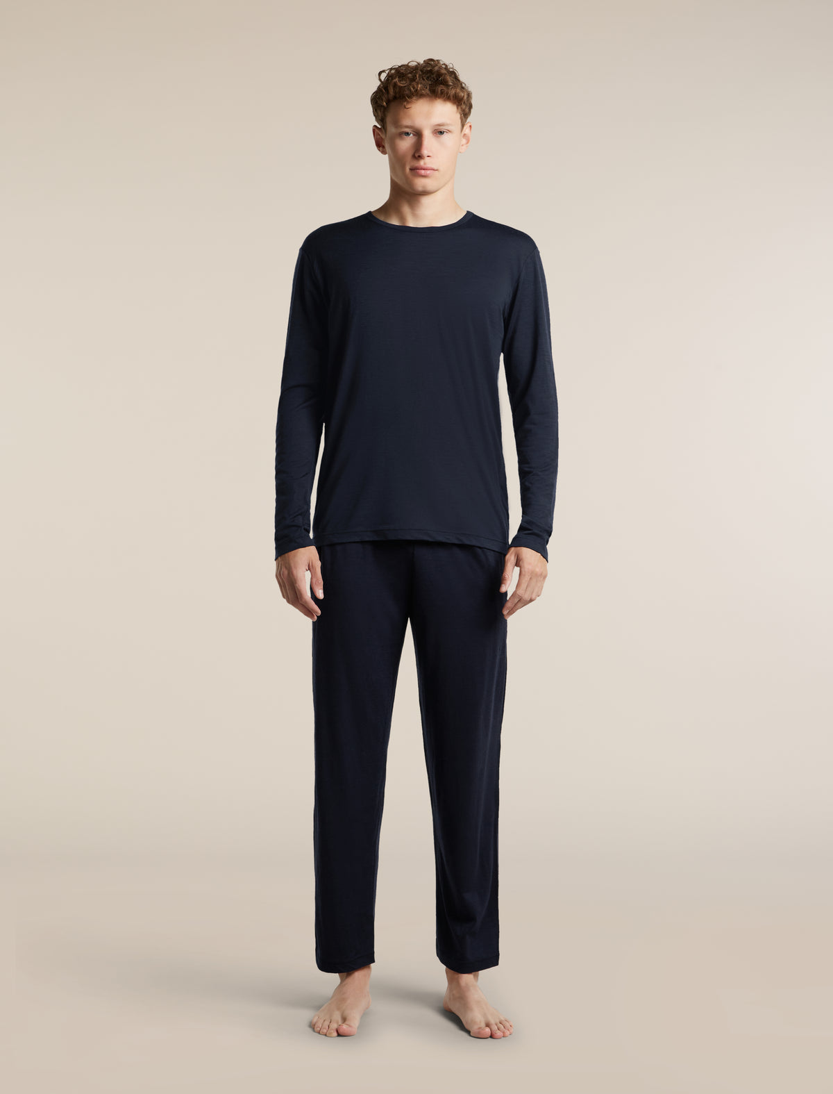 Men's Merino 150 Lodge Pants Midnight Navy - 3