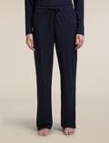 Women's Merino 150 Lodge Pants Midnight Navy - 1