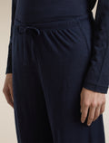 Women's Merino 150 Lodge Pants Midnight Navy - 5