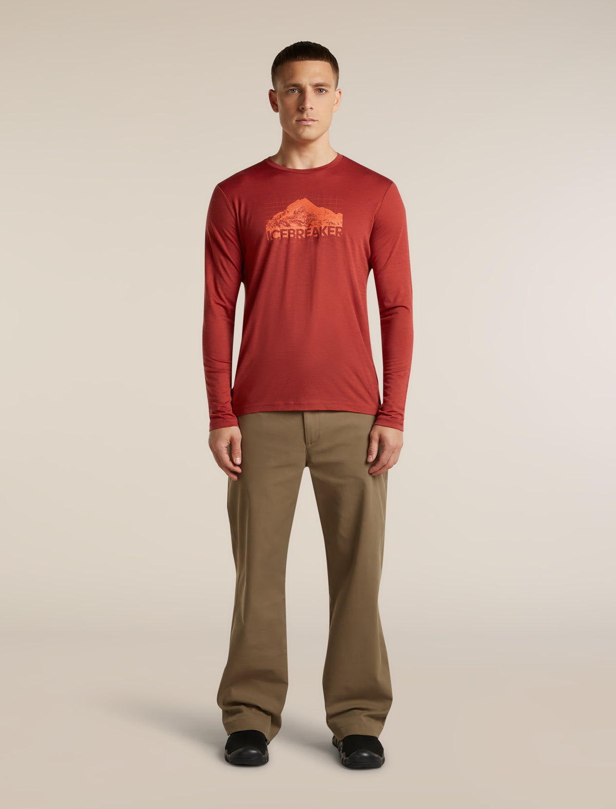 Men's Merino 150 Tech Lite Long Sleeve Tee Aoraki Explorer Agate - 3