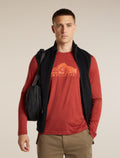 Men's Merino 150 Tech Lite Long Sleeve Tee Aoraki Explorer Agate - 4