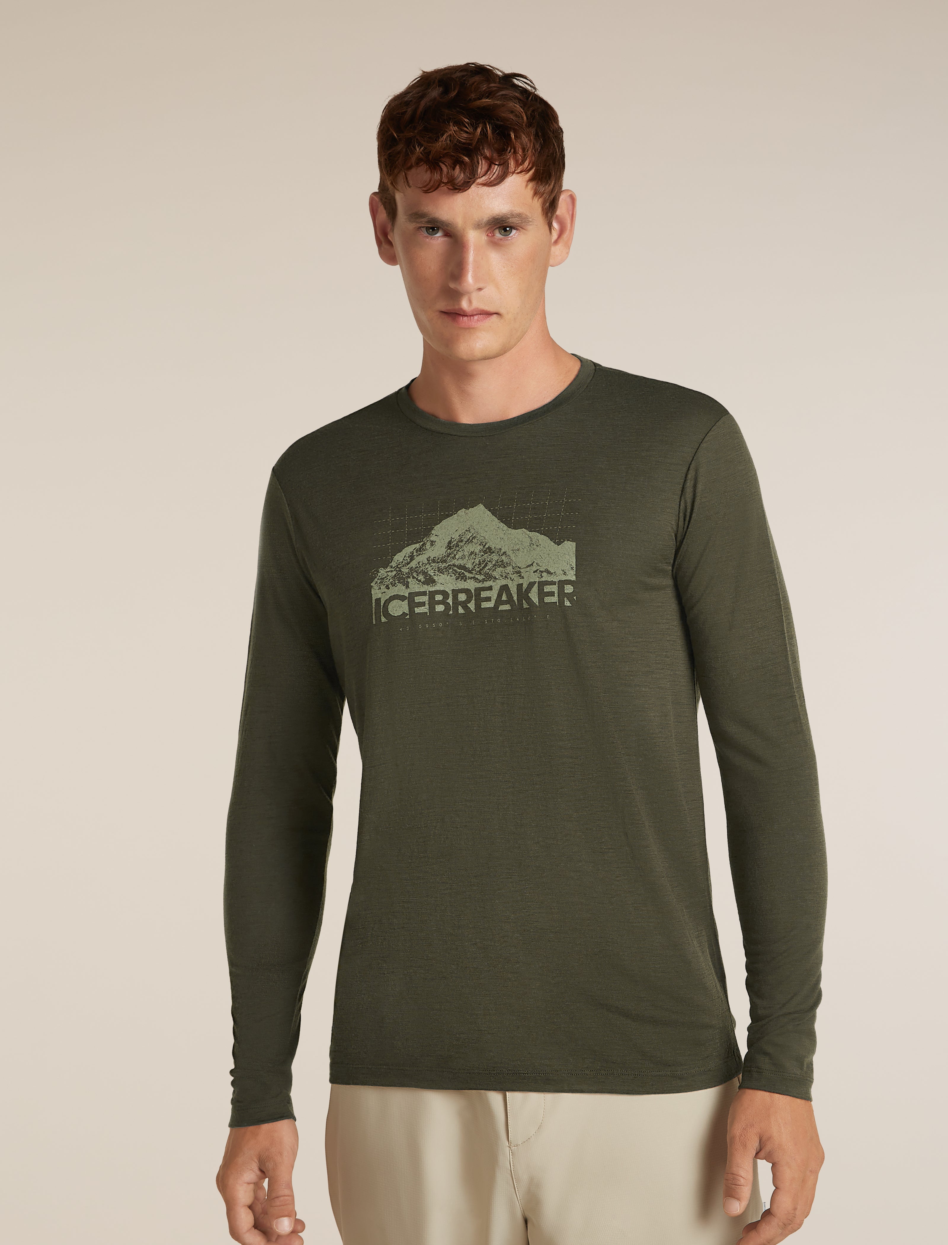 Men's Merino 150 Tech Lite Long Sleeve Tee Aoraki Explorer