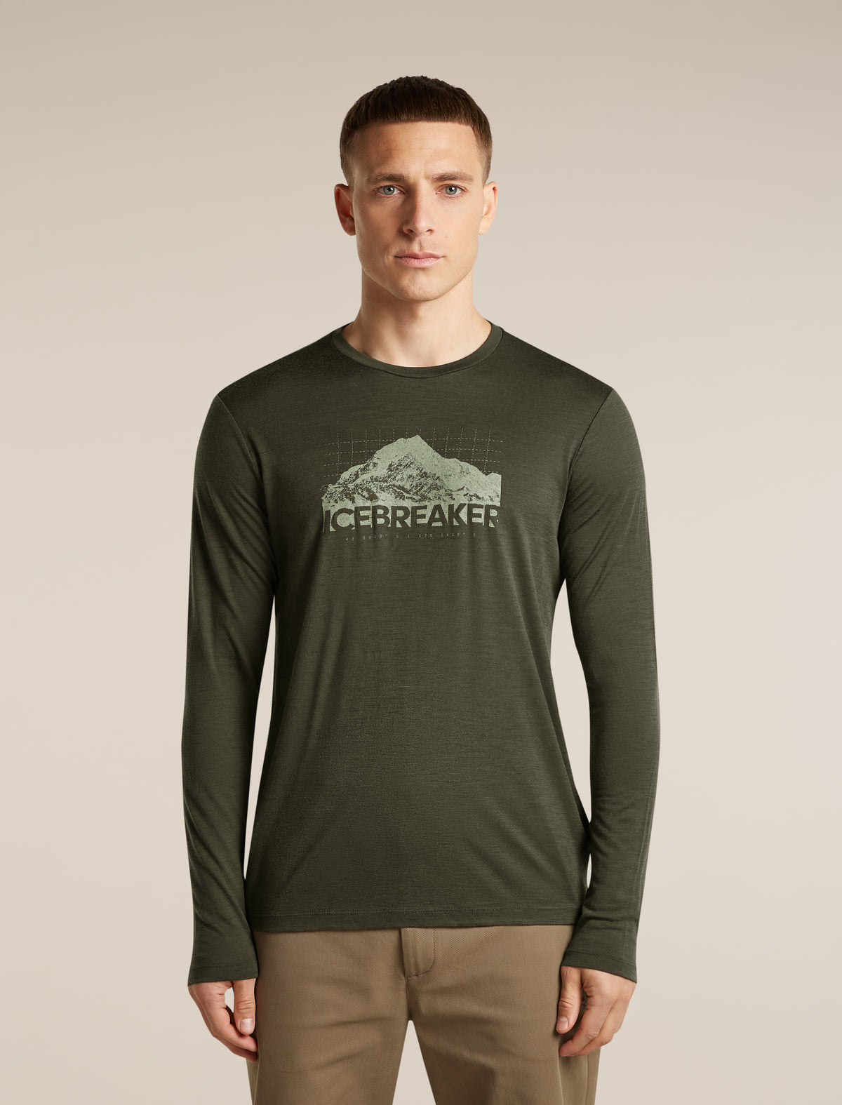 Men's Merino 150 Tech Lite Long Sleeve Tee Aoraki Explorer Dark Loden - 1