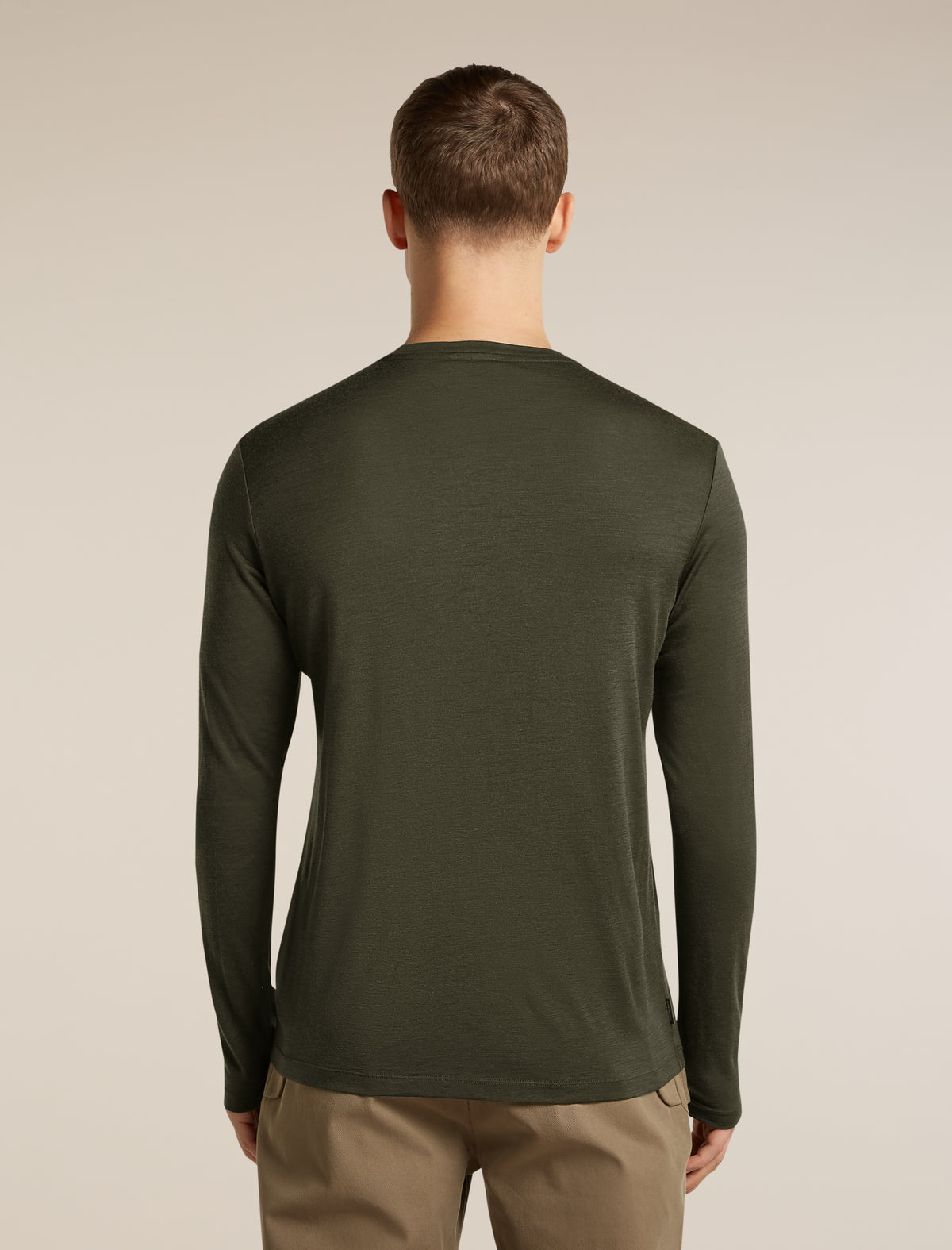 Men's Merino 150 Tech Lite Long Sleeve Tee Aoraki Explorer Dark Loden - 2