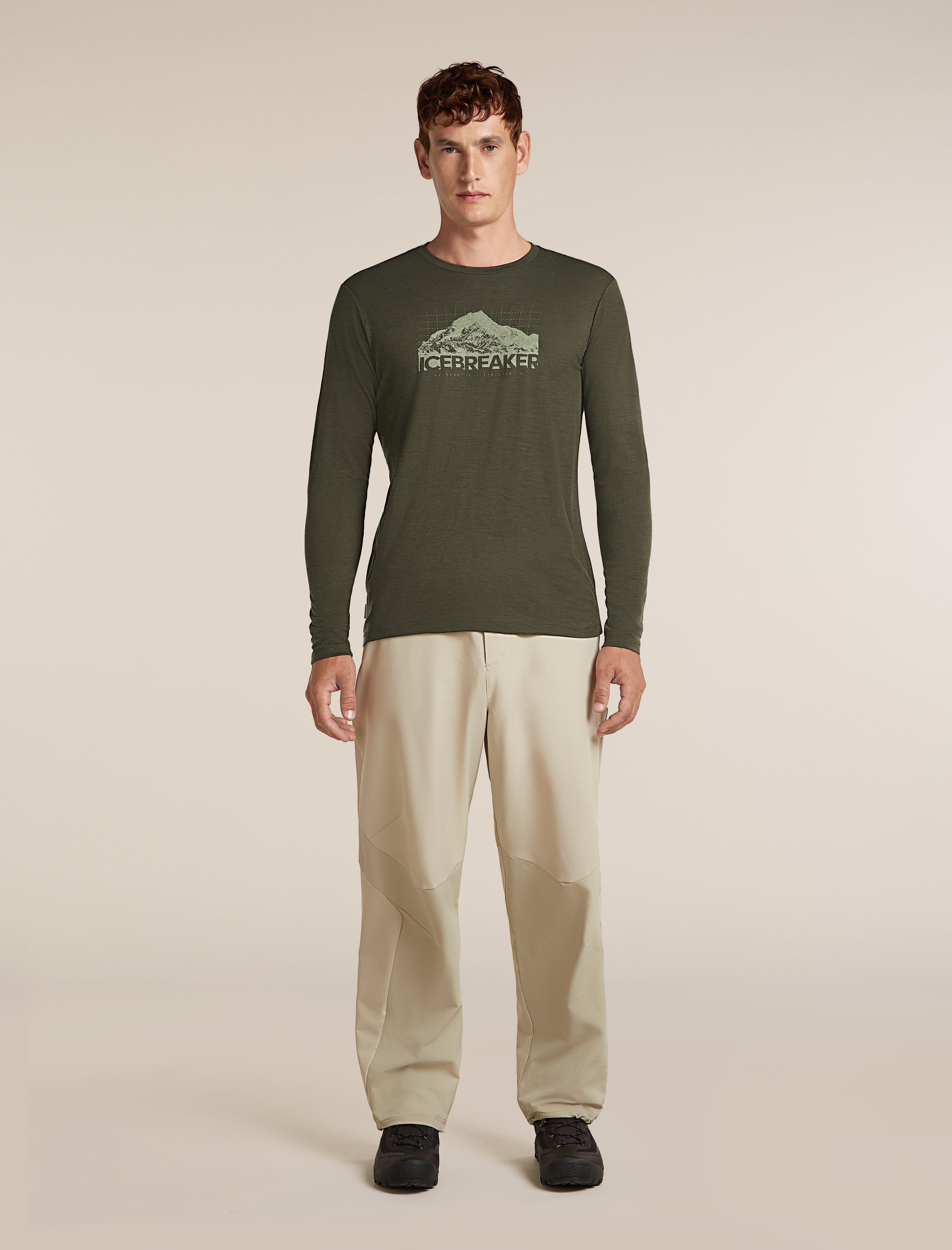 Men's Merino 150 Tech Lite Long Sleeve Tee Aoraki Explorer