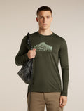 Men's Merino 150 Tech Lite Long Sleeve Tee Aoraki Explorer Dark Loden - 5