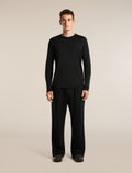 Men's Merino 150 Tech Lite Long Sleeve Tee IB Vertical Black - 3