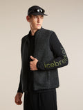 Men's Merino 150 Tech Lite Long Sleeve Tee IB Vertical Black - 5