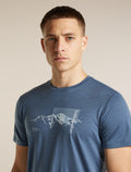 Men's Merino 150 Tech Lite Short Sleeve Tee Pure Altitude Dawn - 7
