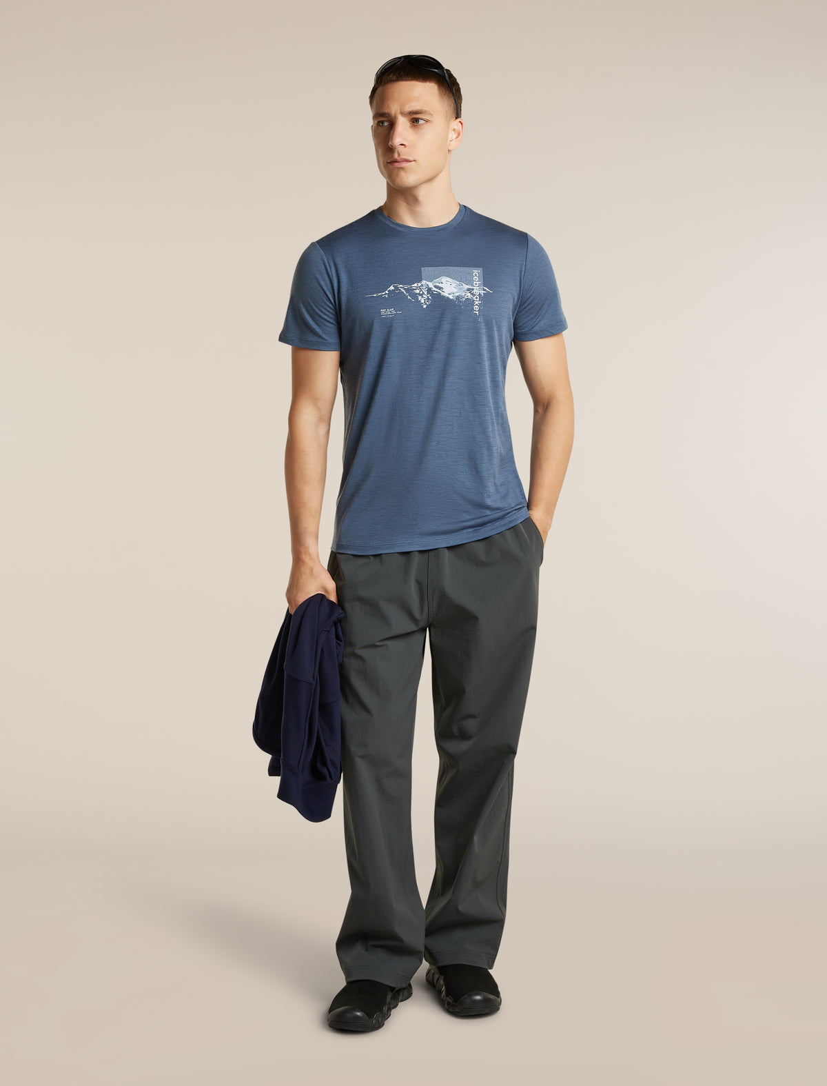 Men's Merino 150 Tech Lite Short Sleeve Tee Pure Altitude Dawn - 4