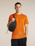 Men's Merino 150 Tech Lite Short Sleeve Tee 3D Mapping Spice - 5