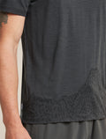 Men's Merino 150 Tech Lite Short Sleeve Tee 3D Mapping Obsidian - 7