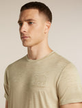 Men's Merino 150 Tech Lite Short Sleeve Tee Forest Footsteps Bay Heather - 6