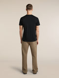 Men's Merino 150 Tech Lite Short Sleeve Tee IB Stitchline Black - 6