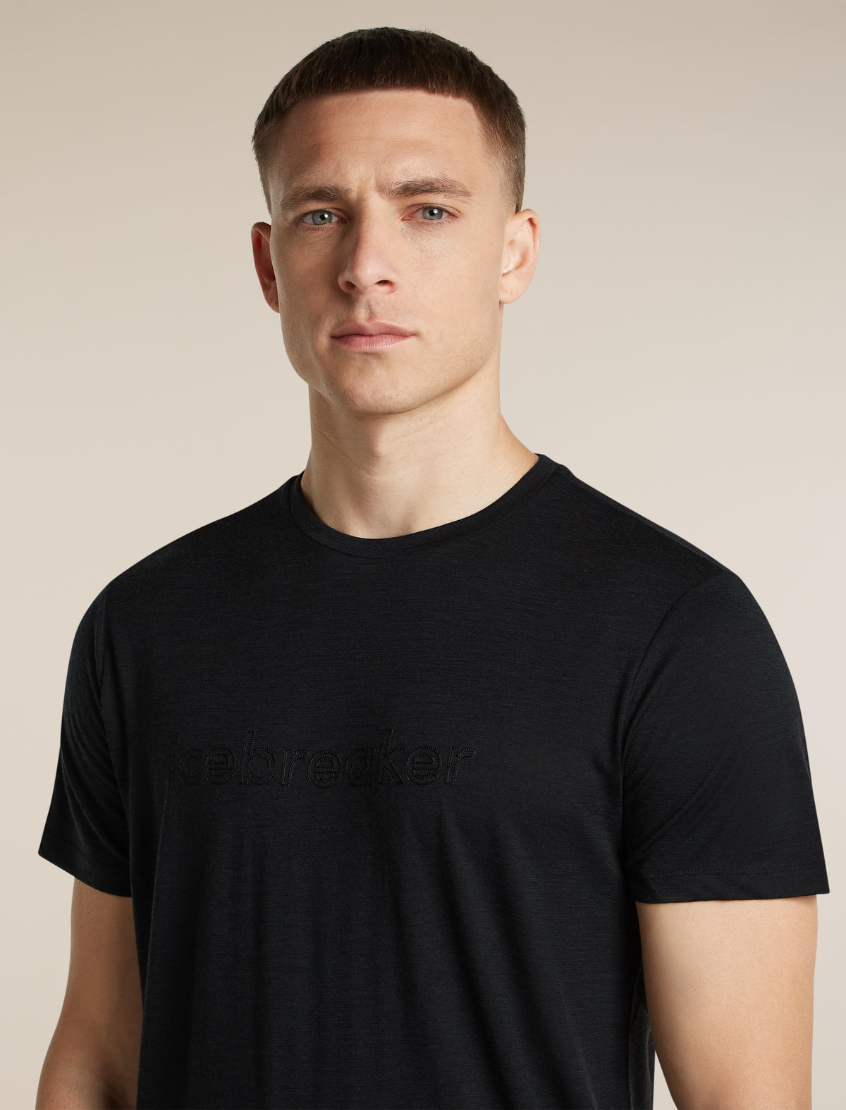 Men's Merino 150 Tech Lite Short Sleeve Tee IB Stitchline Black - 7
