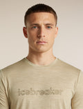 Men's Merino 150 Tech Lite Short Sleeve Tee IB Stitchline Bay Heather - 6