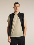 Men's Merino 150 Tech Lite Short Sleeve Tee IB Stitchline Bay Heather - 5