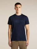 Men's Merino 150 Tech Lite Short Sleeve Tee IB Stitchline Midnight Navy - 1