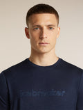 Men's Merino 150 Tech Lite Short Sleeve Tee IB Stitchline Midnight Navy - 6