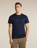 Men's Merino 150 Tech Lite Short Sleeve Tee IB Stitchline Midnight Navy - 5