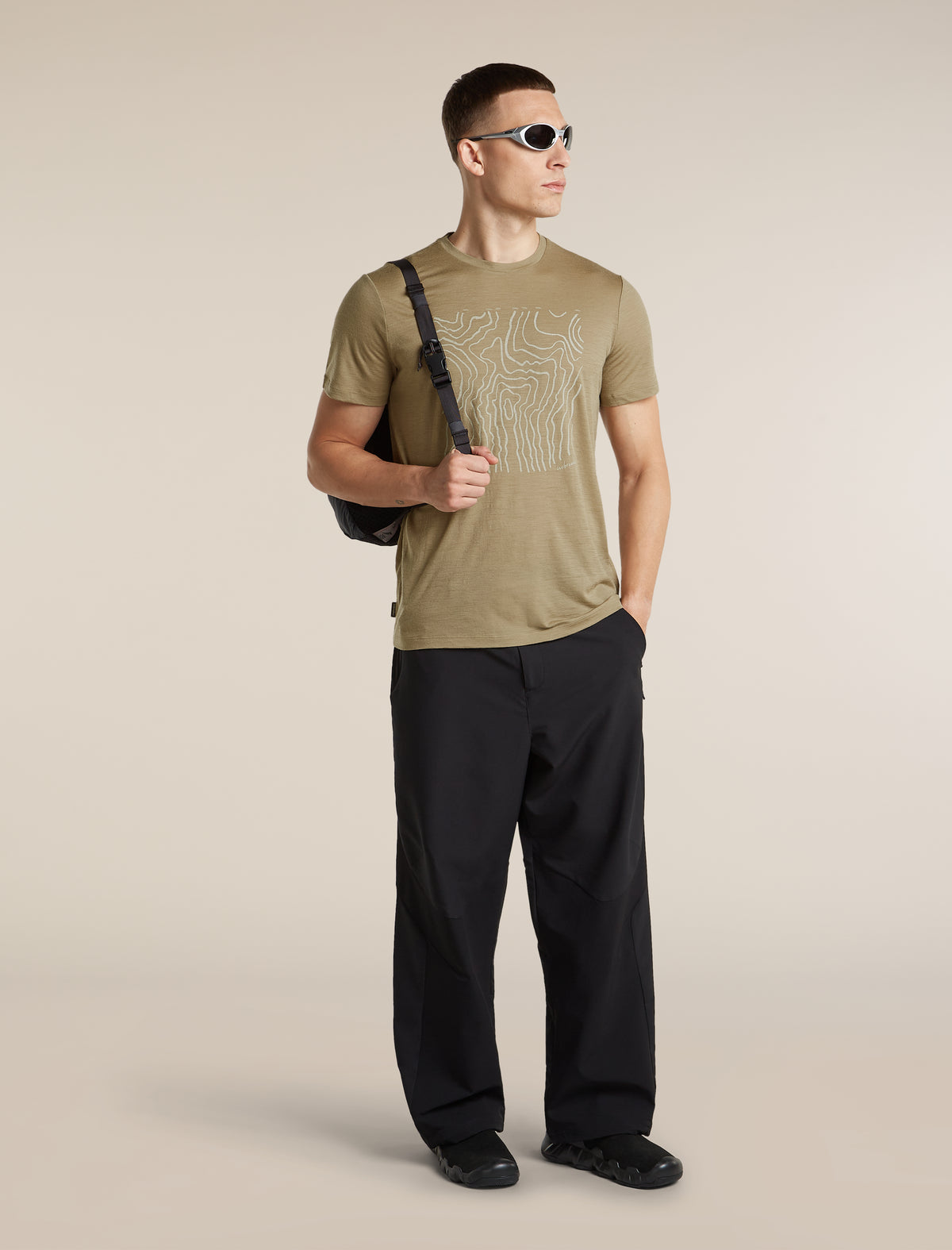 Men's Merino 150 Tech Lite Short Sleeve Tee Great Heights Cumin - 4