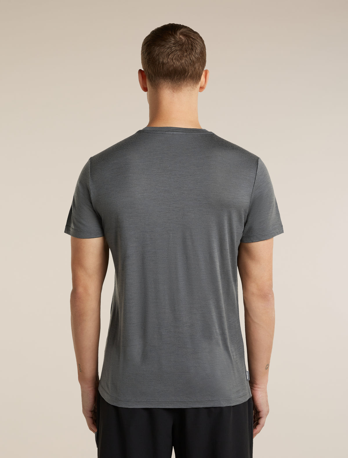 Men's Merino 150 Tech Lite Short Sleeve Tee IB Coordinates Obsidian - 2