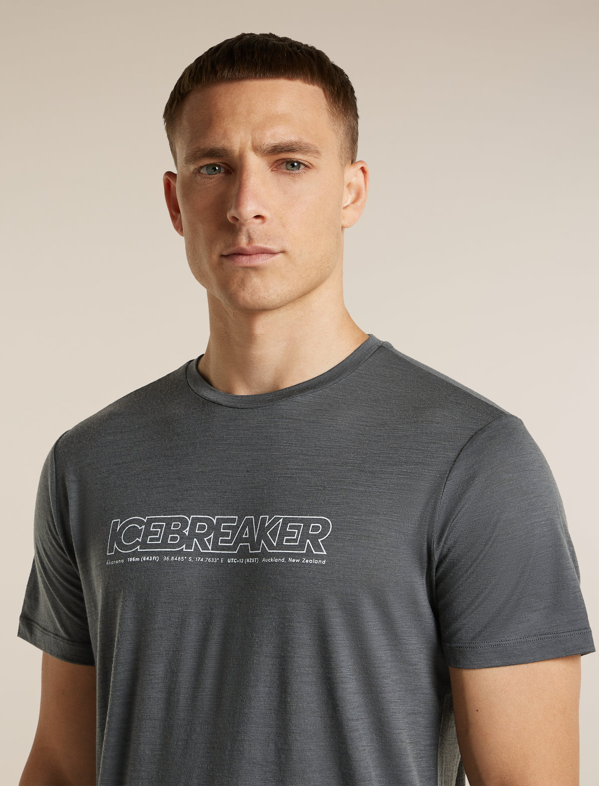 Men's Merino 150 Tech Lite Short Sleeve Tee IB Coordinates Obsidian - 6