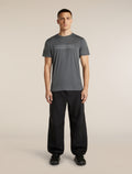 Men's Merino 150 Tech Lite Short Sleeve Tee IB Coordinates Obsidian - 3
