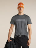 Men's Merino 150 Tech Lite Short Sleeve Tee IB Coordinates Obsidian - 5
