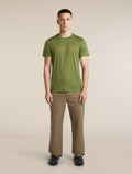 Men's Merino 150 Tech Lite Short Sleeve Tee IB Coordinates Sphagnum - 3