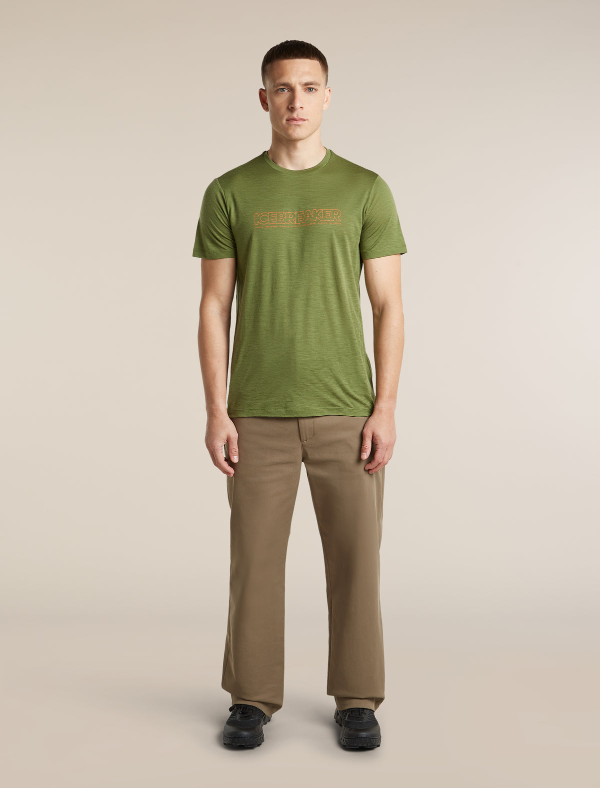 Men's Merino 150 Tech Lite Short Sleeve Tee IB Coordinates Sphagnum - 3