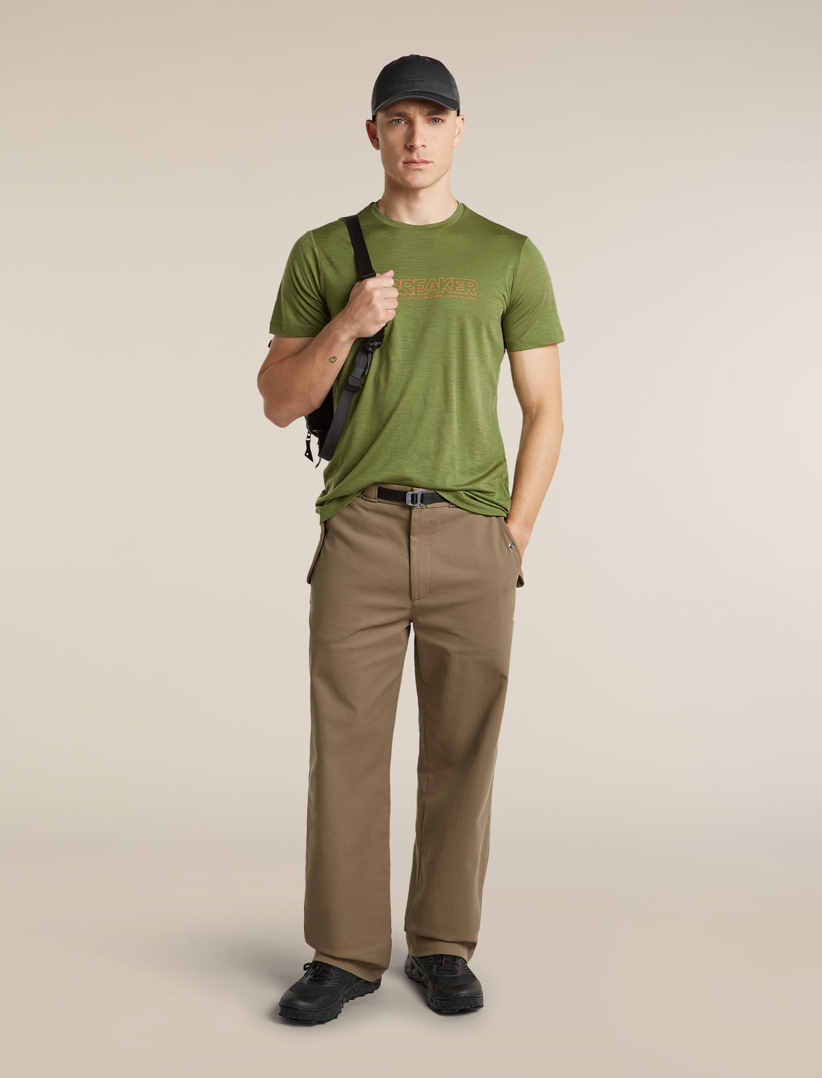 Men's Merino 150 Tech Lite Short Sleeve Tee IB Coordinates Sphagnum - 4
