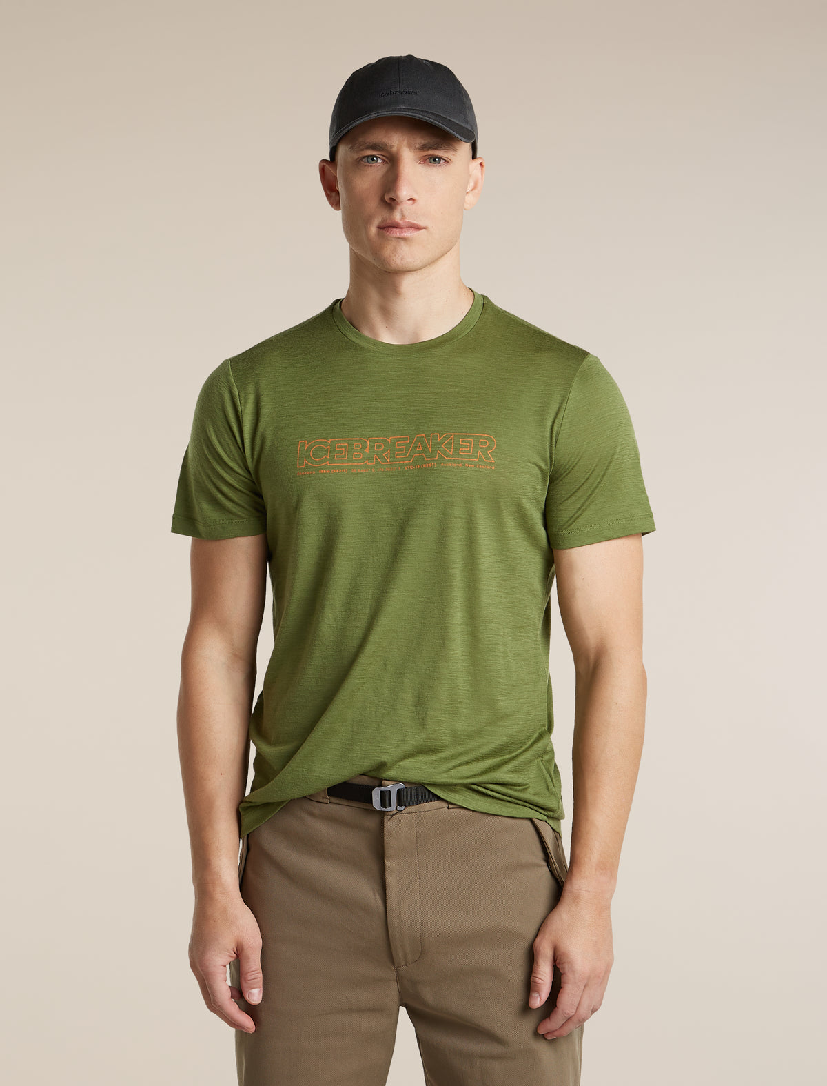Men's Merino 150 Tech Lite Short Sleeve Tee IB Coordinates Sphagnum - 5