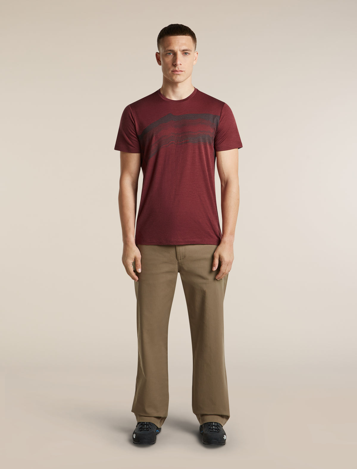 Men's Merino 150 Tech Lite Short Sleeve Tee Getaway Port - 3