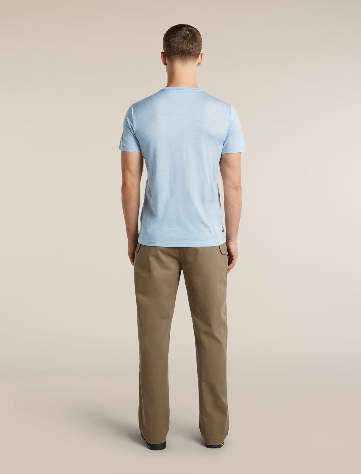 Men's Merino 150 Tech Lite Short Sleeve Tee Getaway Zinc Blue - 6