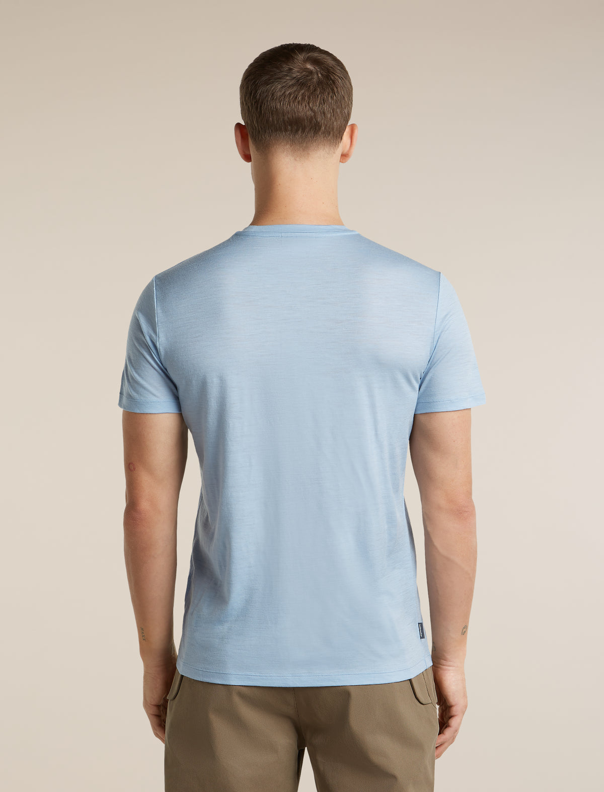 Men's Merino 150 Tech Lite Short Sleeve Tee Getaway Zinc Blue - 2