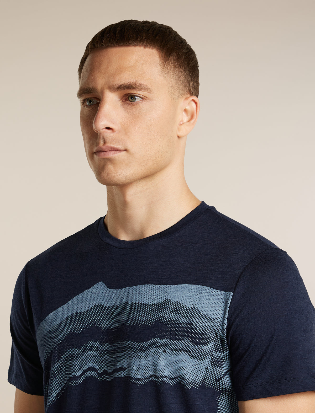 Men's Merino 150 Tech Lite Short Sleeve Tee Getaway Midnight Navy - 6