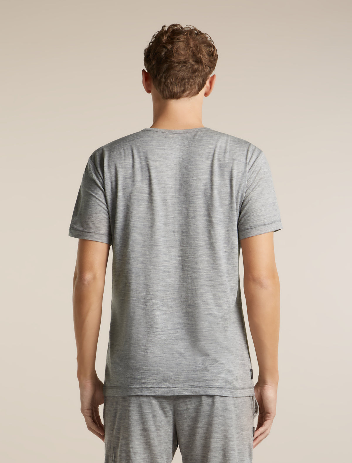 Men's Merino 150 Lodge Short Sleeve Tee Metro Heather - 2