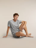Men's Merino 150 Lodge Short Sleeve Tee Metro Heather - 6