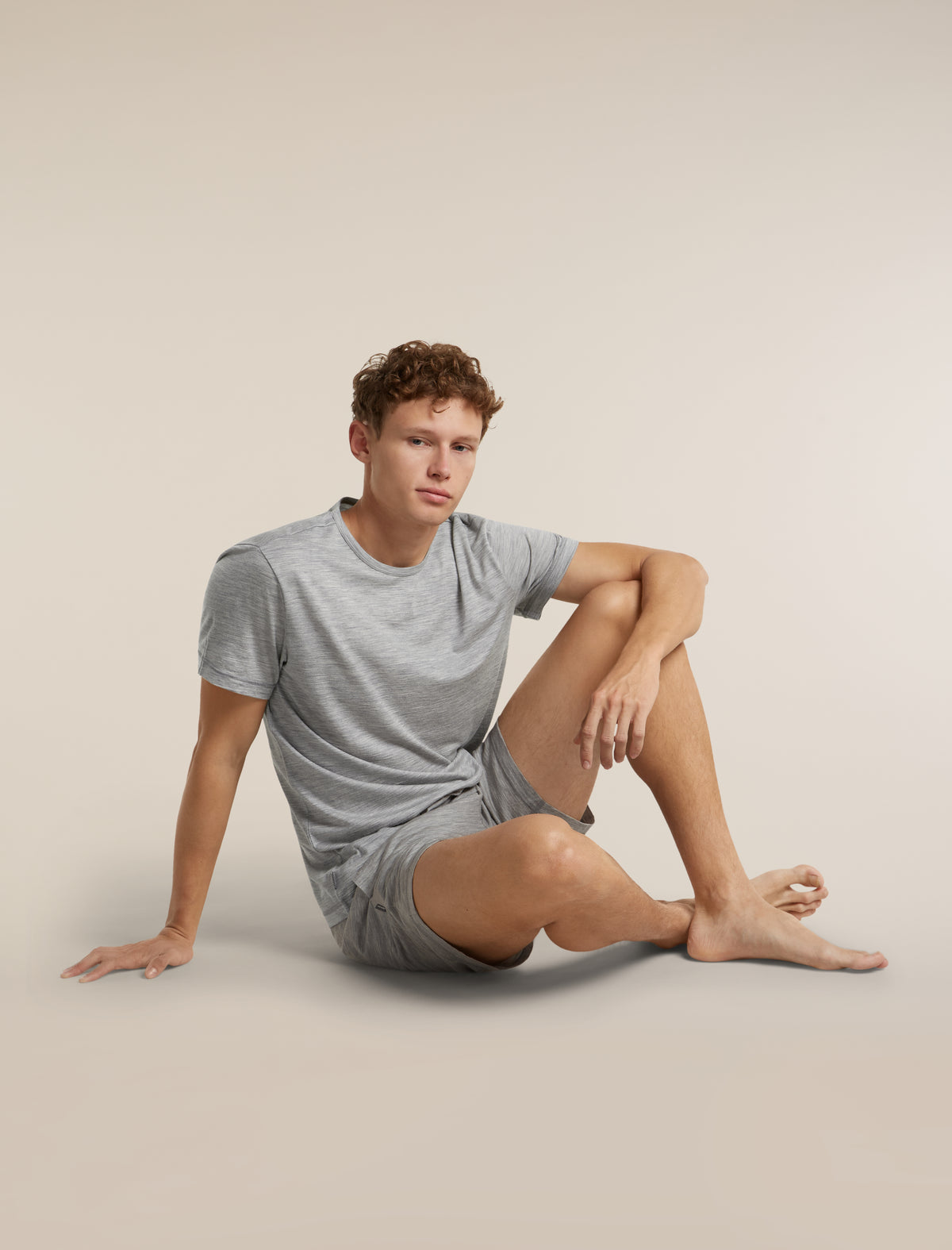 Men's Merino 150 Lodge Short Sleeve Tee Metro Heather - 6