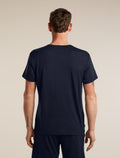 Men's Merino 150 Lodge Short Sleeve Tee Midnight Navy - 2