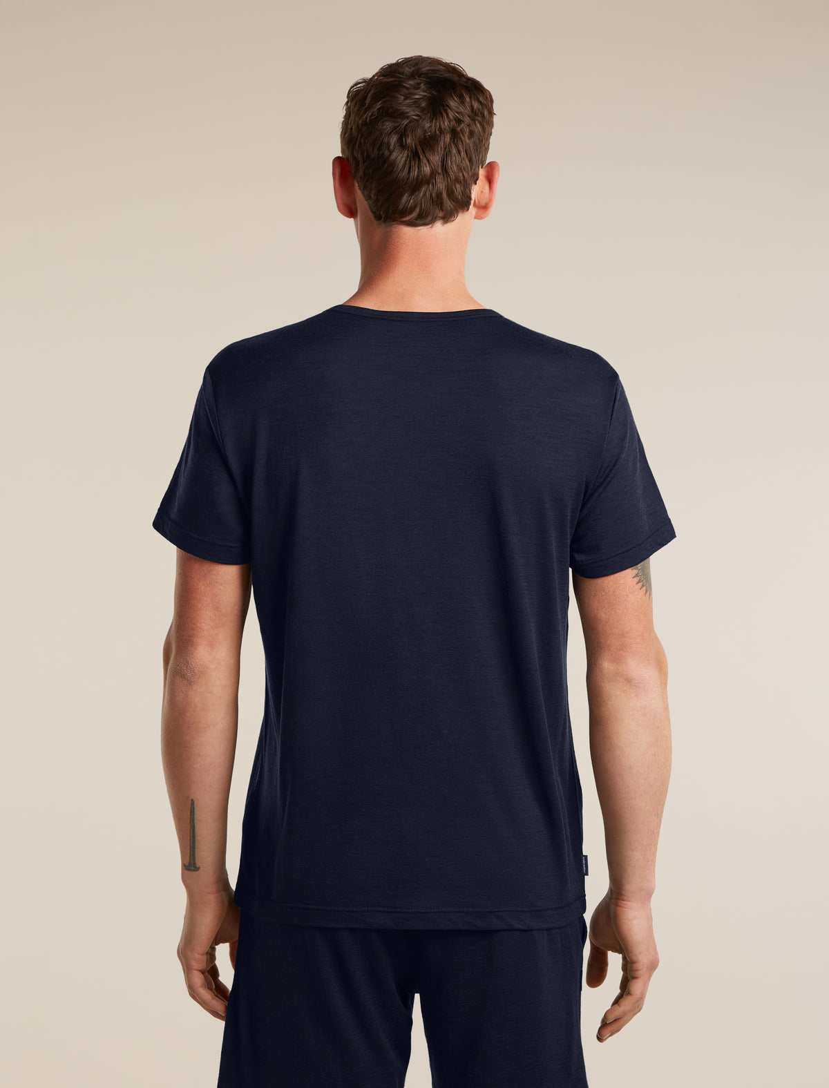 Men's Merino 150 Lodge Short Sleeve Tee Midnight Navy - 2